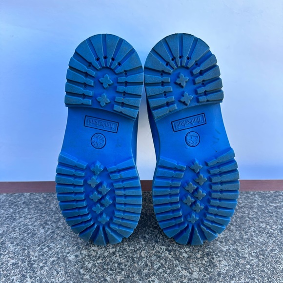 TIMBERLAND x SpongeBob 6 Inch Waterproof Nubuck Leather Boots 2 Youth Premium - Picture 10 of 11